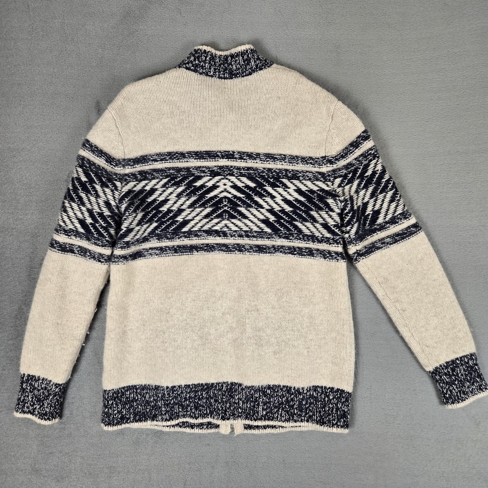 Pendleton Original Westerley Sweater Adult Medium Lambs Wool Full Zip Aztec - Picture 2 of 7